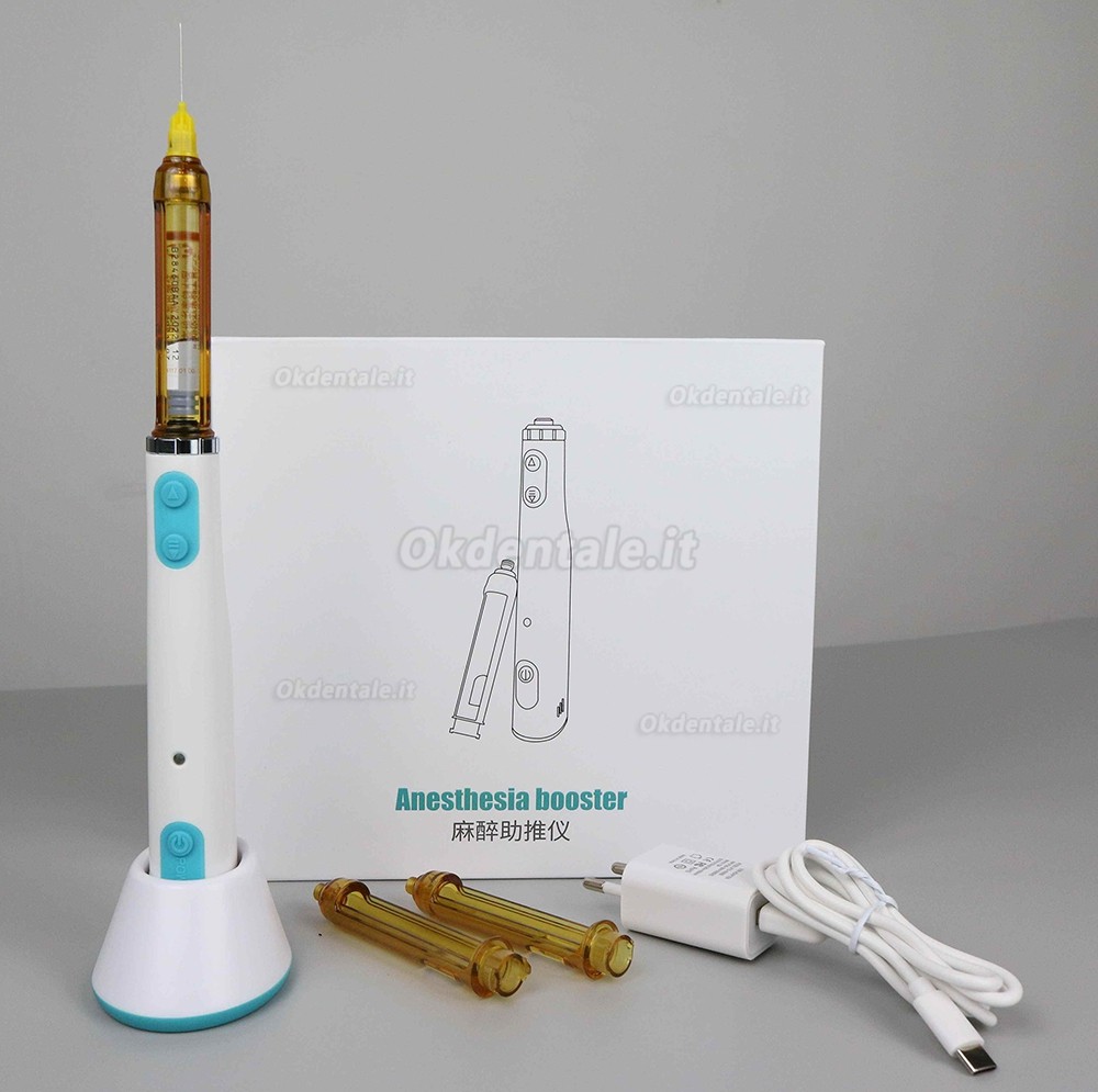 Penna iniettore anestesia elettrica dentista WJ, Siringa per anestesia odontoiatrica